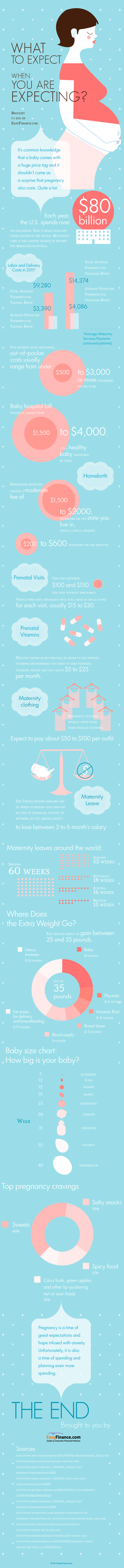 What To Expect When You Are Expecting? (Infographic)